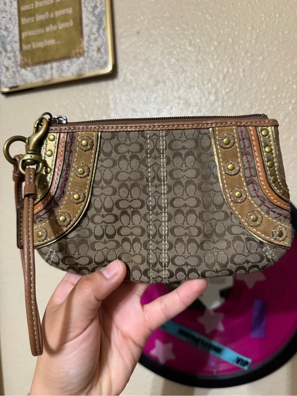 Coach Wristlet